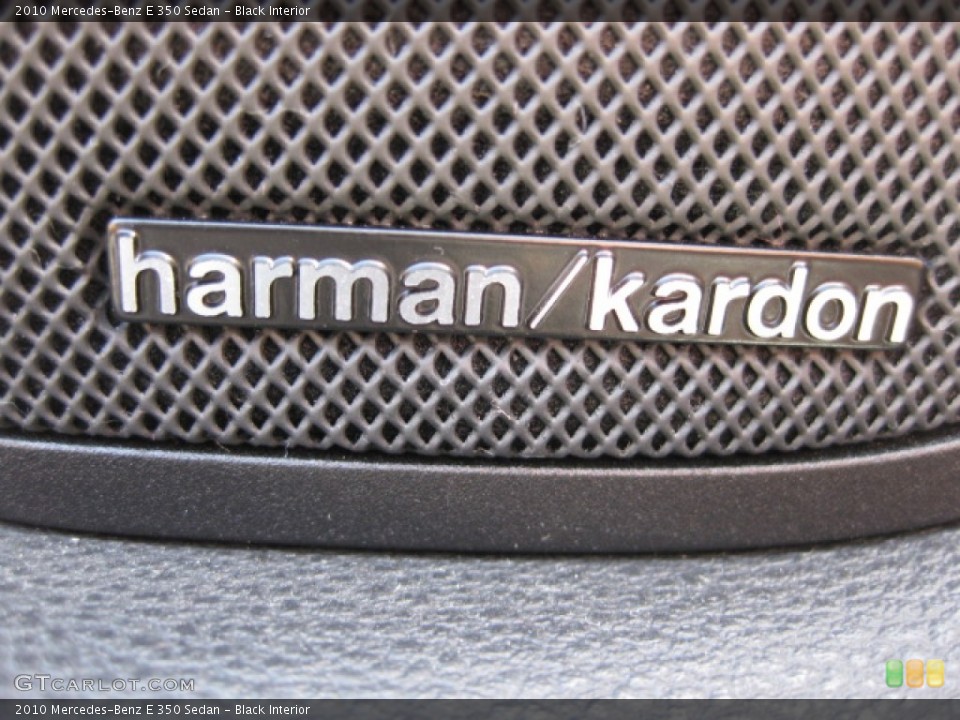 Black Interior Audio System for the 2010 Mercedes-Benz E 350 Sedan #80846358