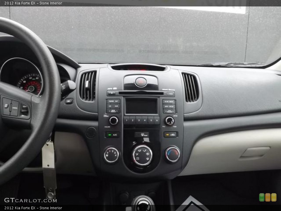 Stone Interior Controls for the 2012 Kia Forte EX #80846938