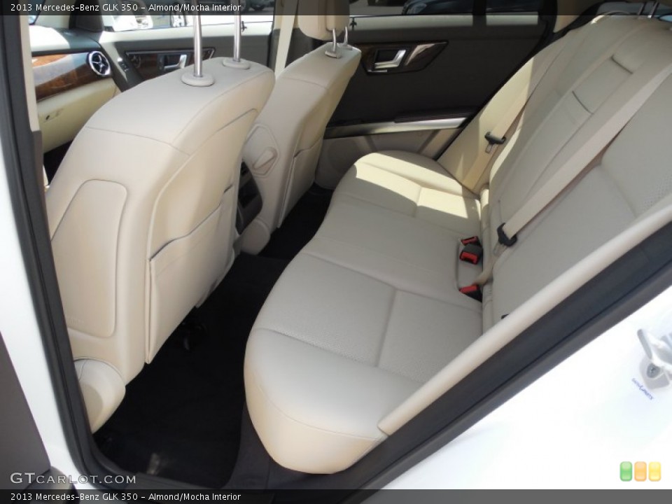 Almond/Mocha Interior Rear Seat for the 2013 Mercedes-Benz GLK 350 #80846947