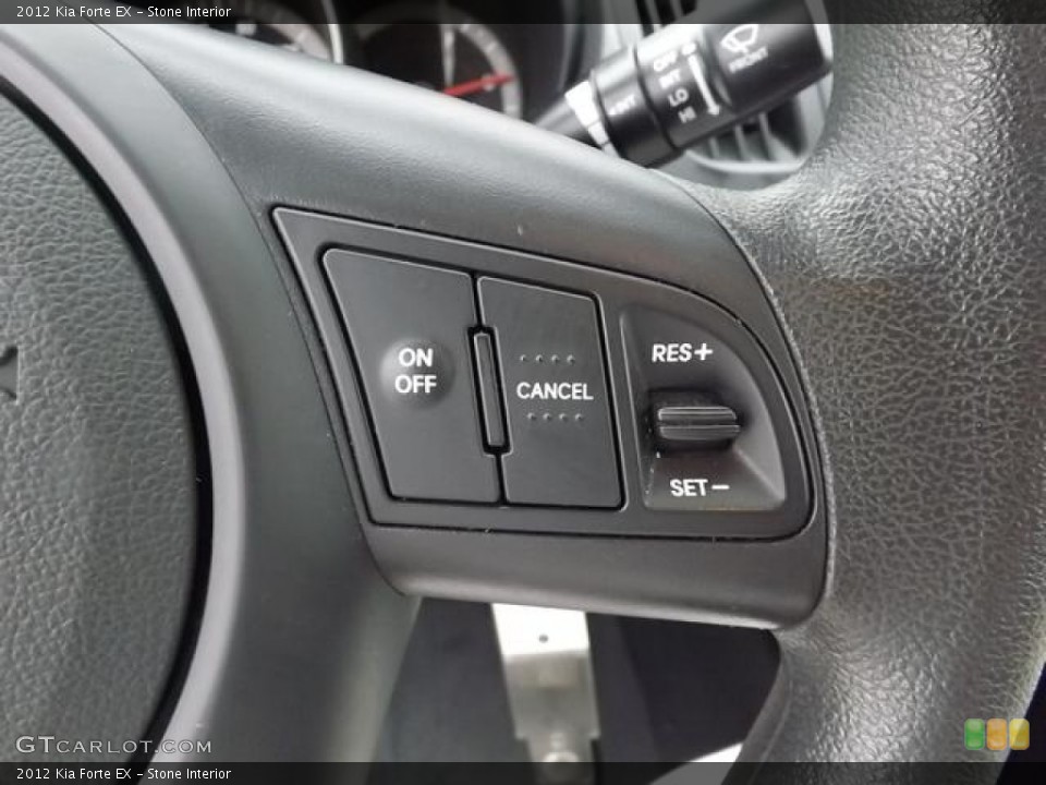 Stone Interior Controls for the 2012 Kia Forte EX #80846977