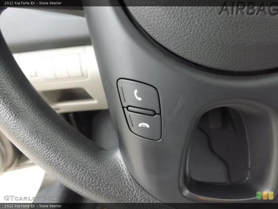 Stone Interior Controls for the 2012 Kia Forte EX #80847009