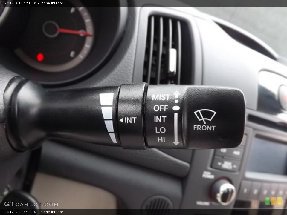 Stone Interior Controls for the 2012 Kia Forte EX #80847043