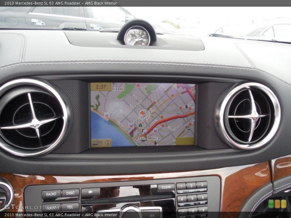 AMG Black Interior Navigation for the 2013 Mercedes-Benz SL 63 AMG Roadster #80847329