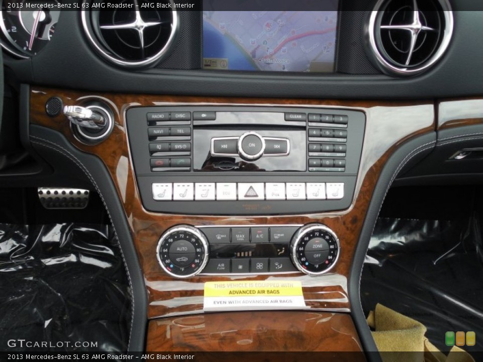 AMG Black Interior Controls for the 2013 Mercedes-Benz SL 63 AMG Roadster #80847354