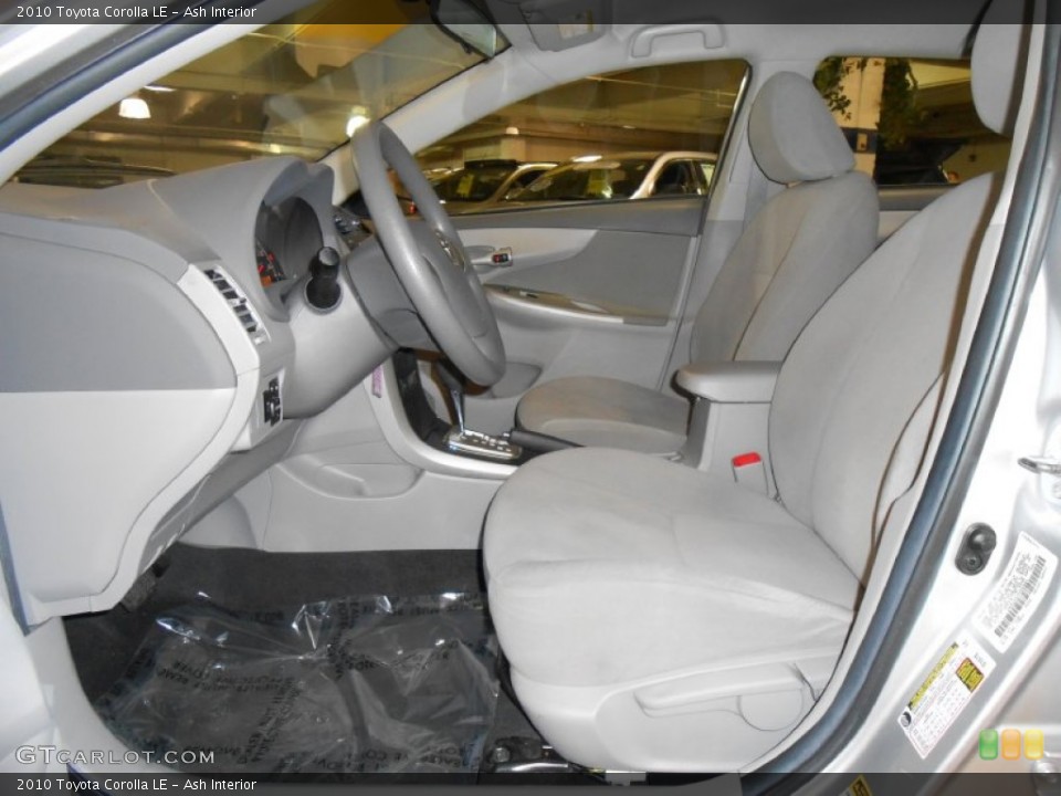 Ash Interior Photo for the 2010 Toyota Corolla LE #80847507