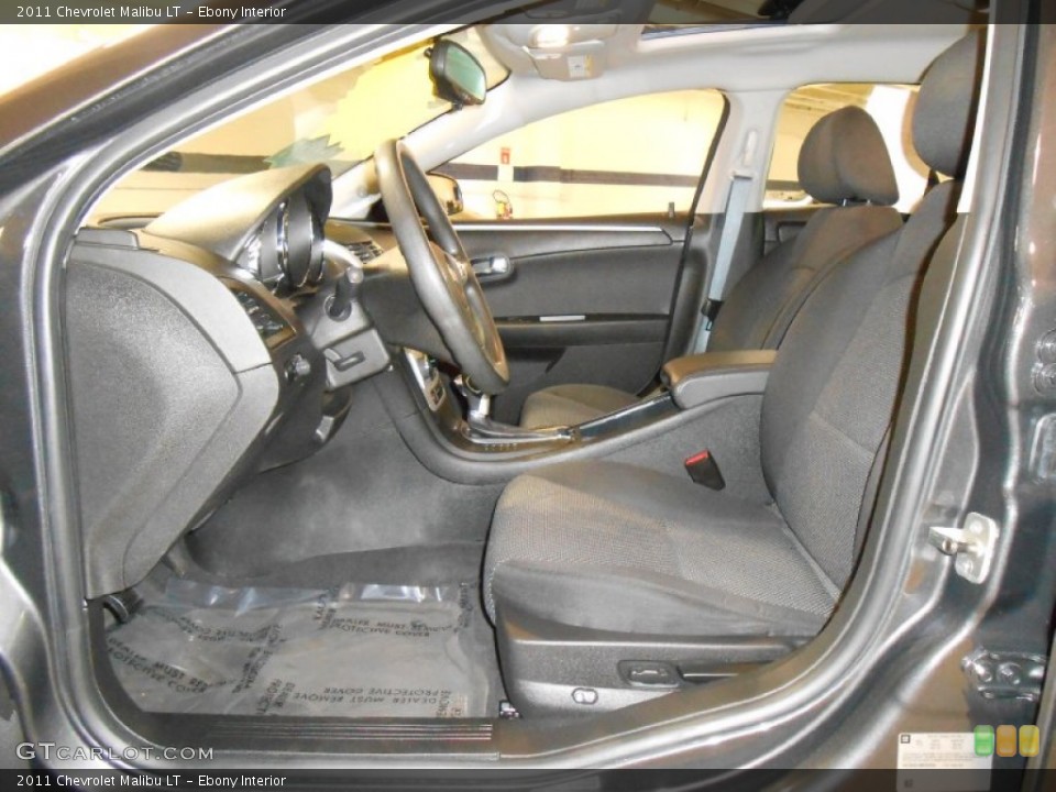 Ebony Interior Photo for the 2011 Chevrolet Malibu LT #80848143