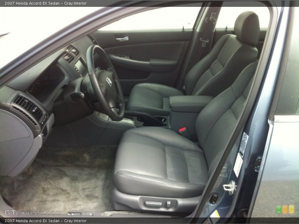 Gray Interior Photo for the 2007 Honda Accord EX Sedan #80848627