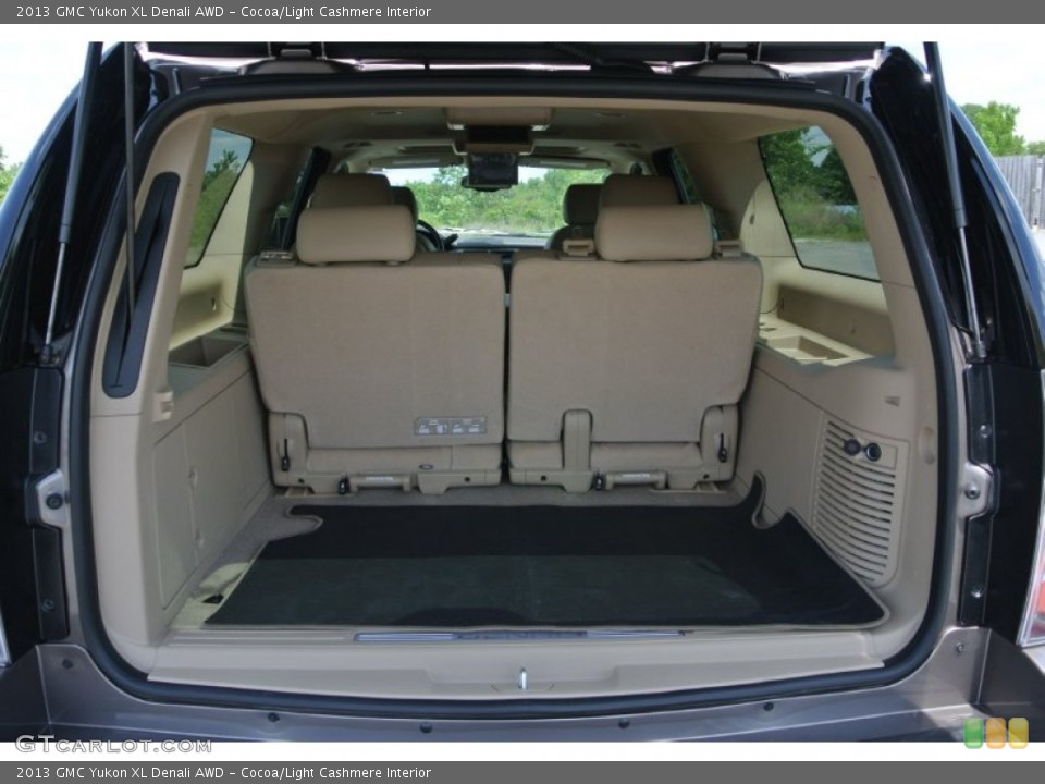 Cocoa/Light Cashmere Interior Trunk for the 2013 GMC Yukon XL Denali AWD #80848765