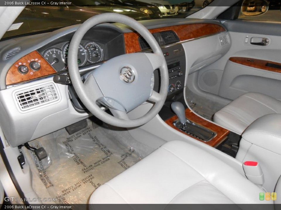 Gray Interior Prime Interior for the 2006 Buick LaCrosse CX #80848827
