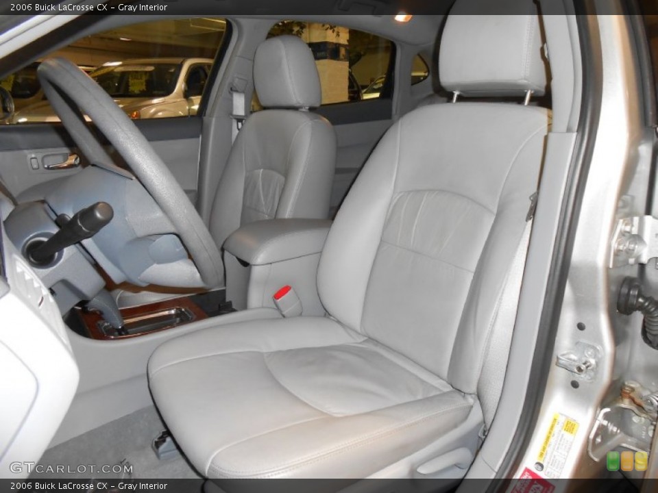 Gray Interior Front Seat for the 2006 Buick LaCrosse CX #80848875