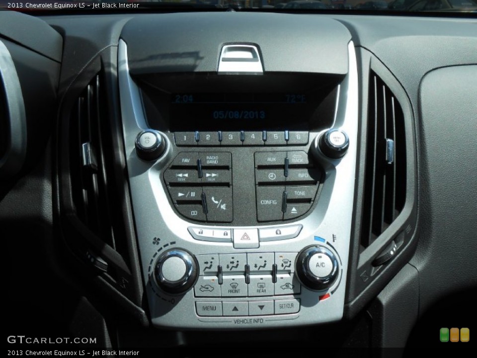 Jet Black Interior Controls for the 2013 Chevrolet Equinox LS #80851075