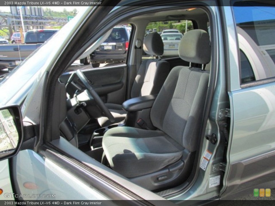 Dark Flint Gray Interior Photo for the 2003 Mazda Tribute LX-V6 4WD #80851354