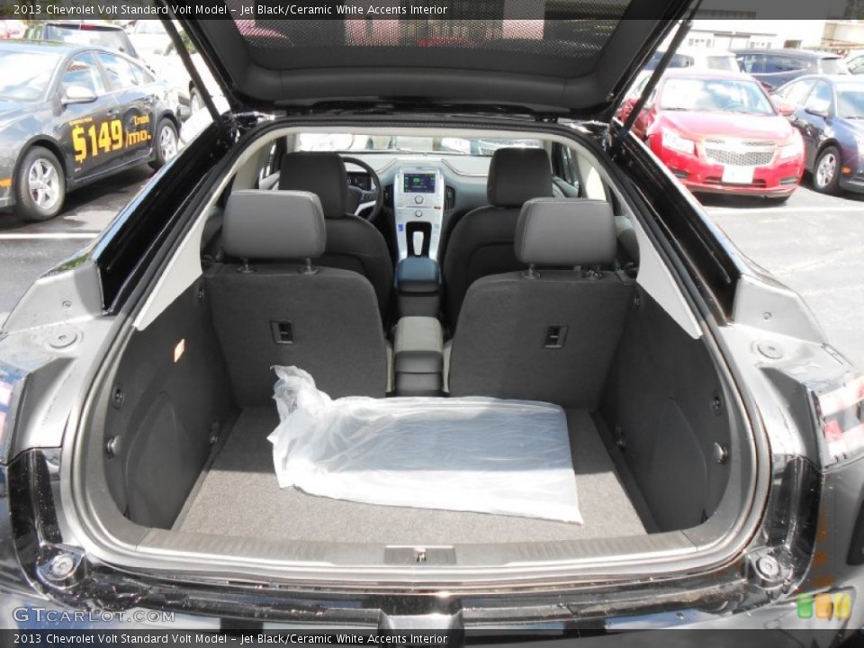 Jet Black/Ceramic White Accents Interior Trunk for the 2013 Chevrolet Volt  #80852509