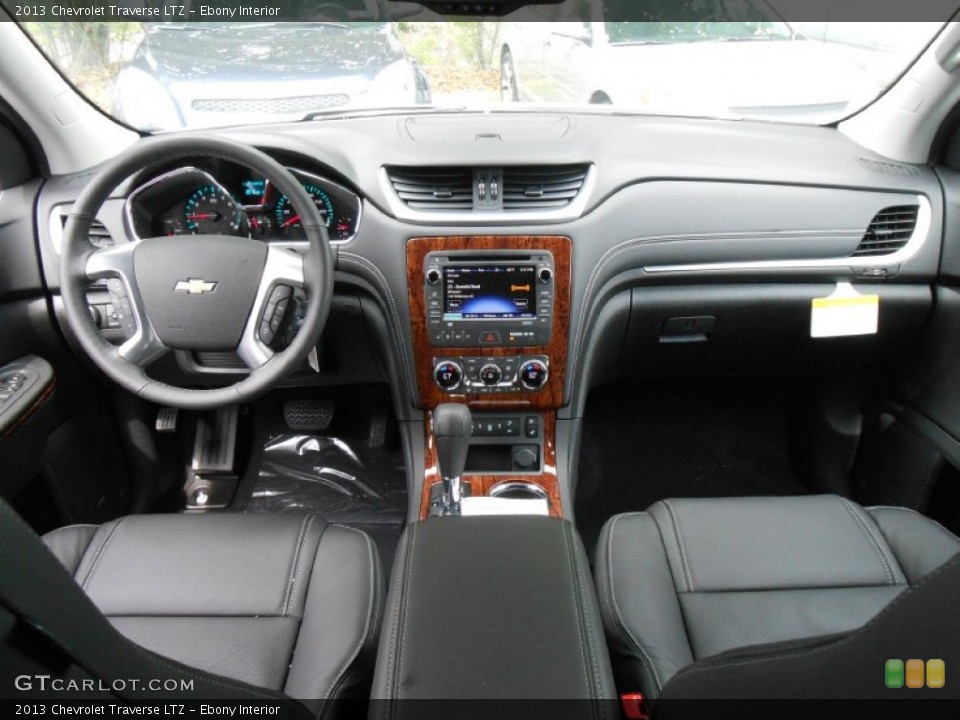 Ebony Interior Dashboard for the 2013 Chevrolet Traverse LTZ #80852917