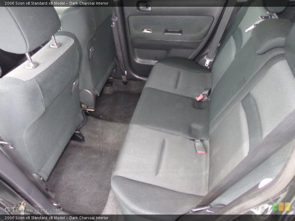 Dark Charcoal Interior Rear Seat for the 2006 Scion xB  #80854802
