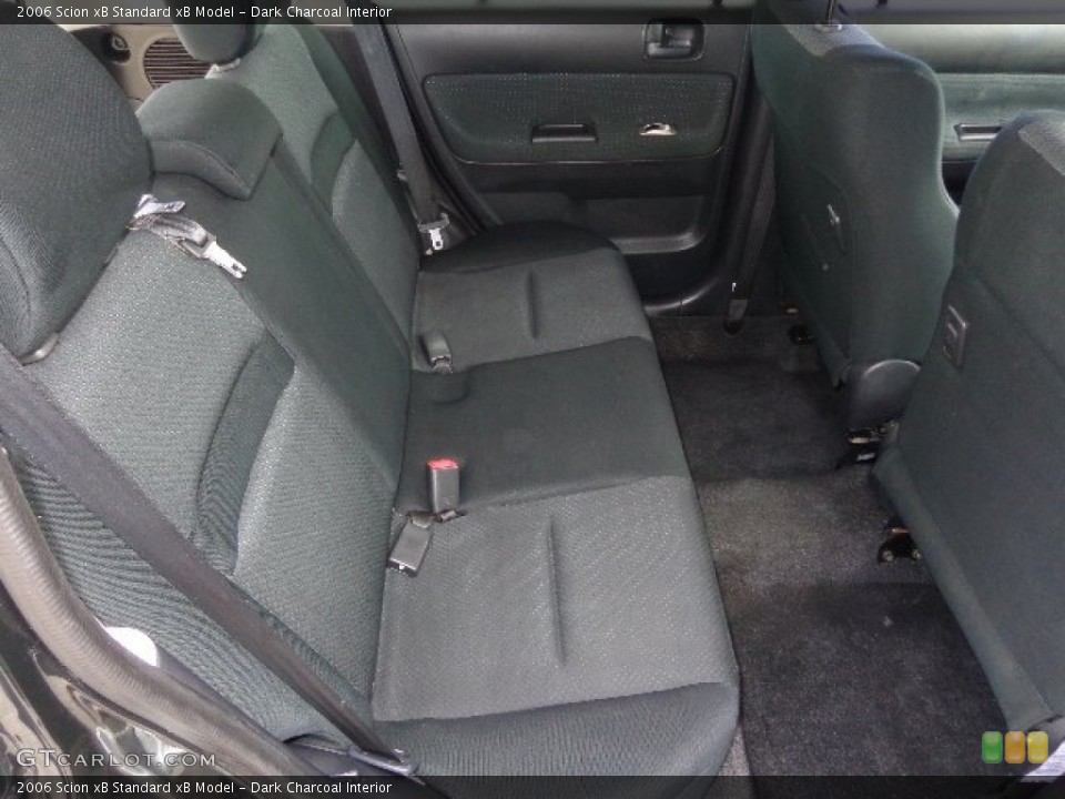 Dark Charcoal Interior Rear Seat for the 2006 Scion xB  #80854851