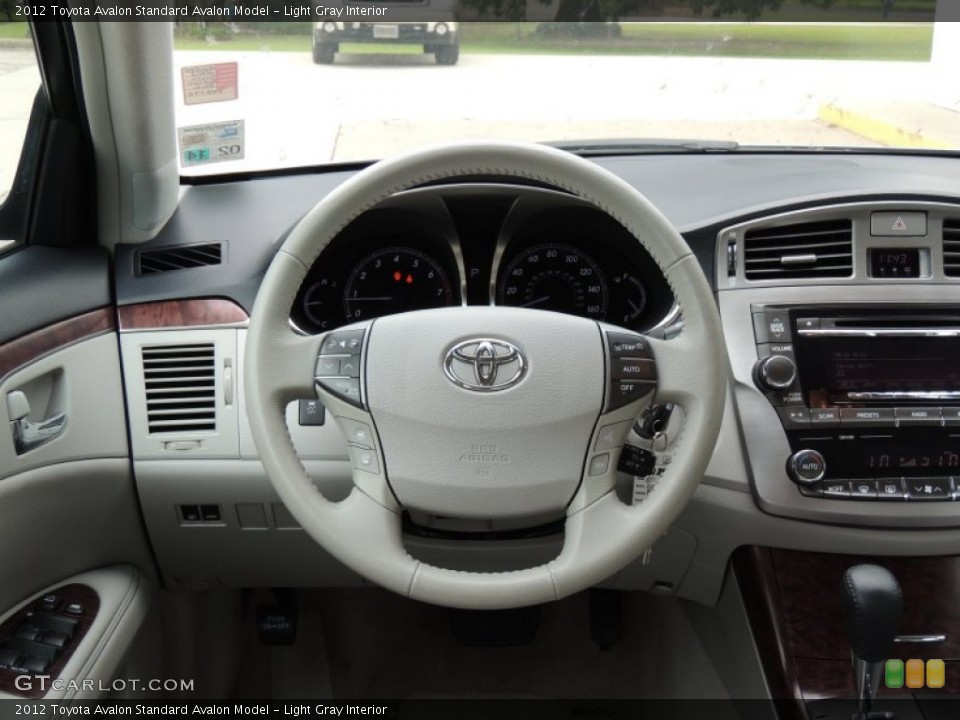 Light Gray Interior Steering Wheel for the 2012 Toyota Avalon  #80855901