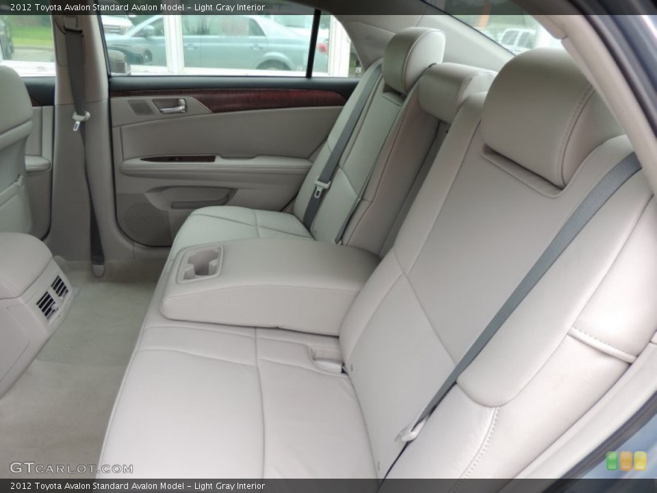 Light Gray Interior Rear Seat for the 2012 Toyota Avalon  #80855977