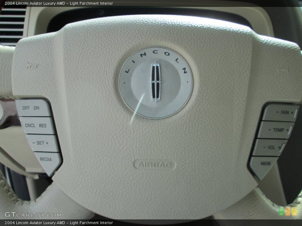 Light Parchment Interior Controls for the 2004 Lincoln Aviator Luxury AWD #80856992