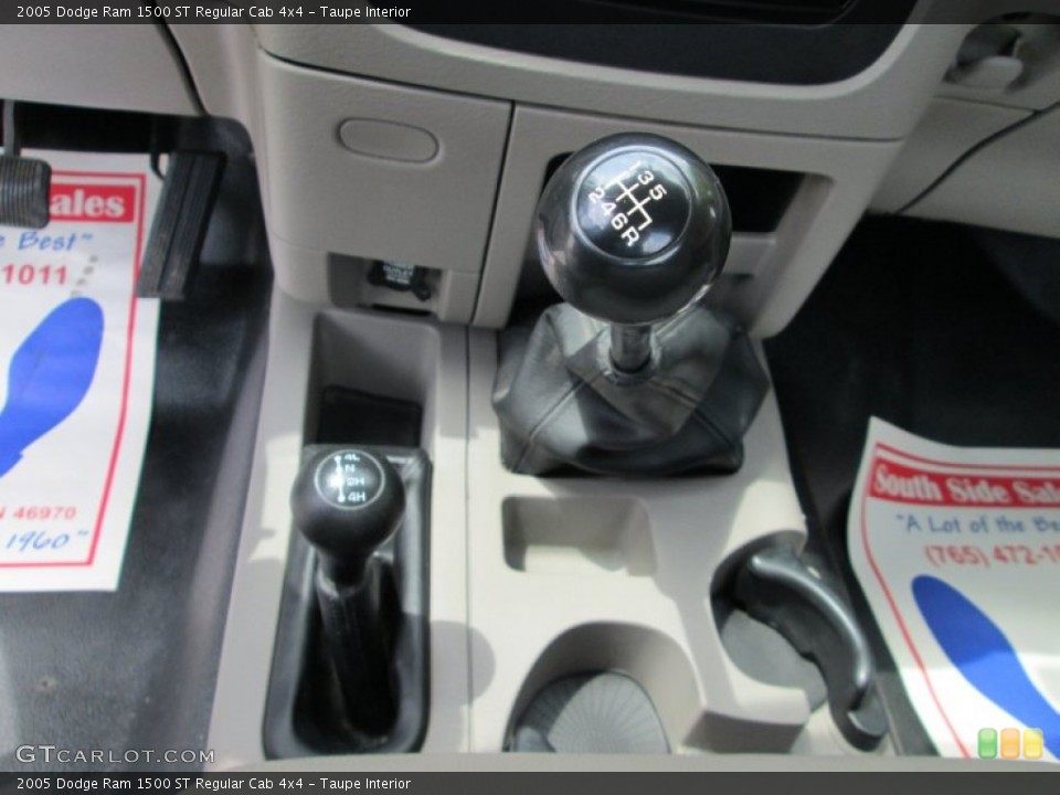 Taupe Interior Transmission for the 2005 Dodge Ram 1500 ST Regular Cab 4x4 #80857643