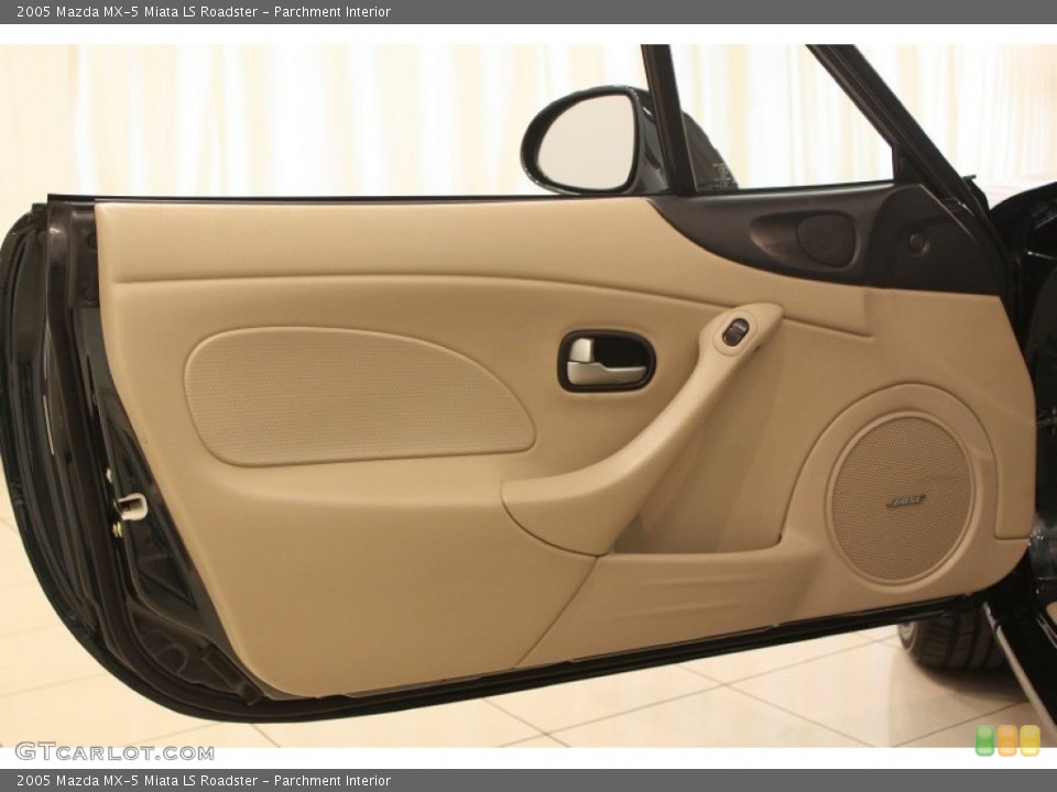 Parchment Interior Door Panel for the 2005 Mazda MX-5 Miata LS Roadster #80859529
