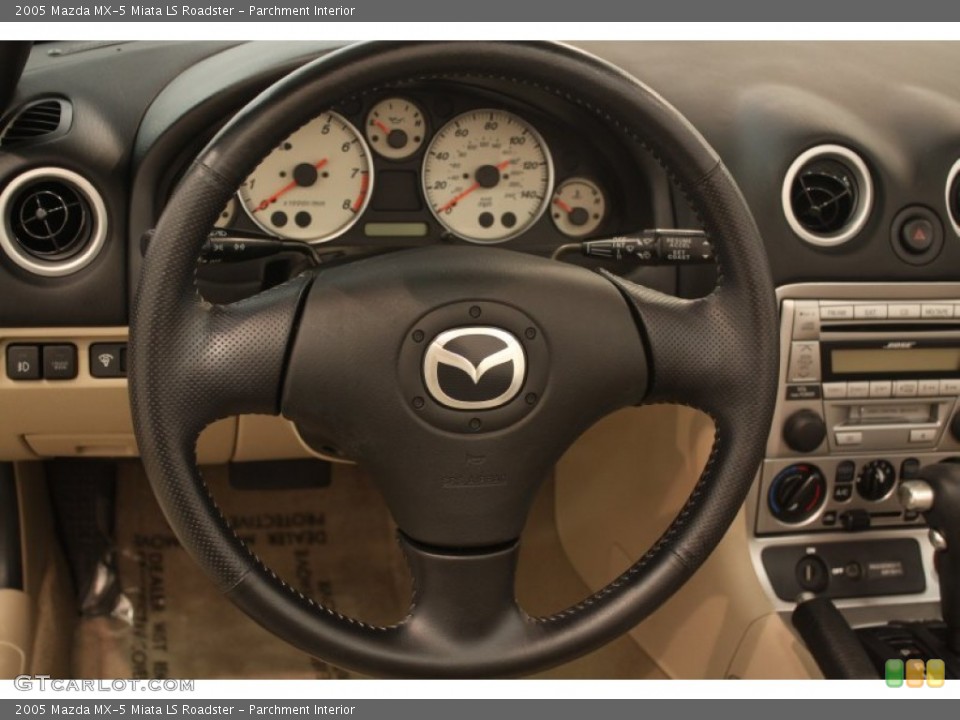 Parchment Interior Steering Wheel for the 2005 Mazda MX-5 Miata LS Roadster #80859628