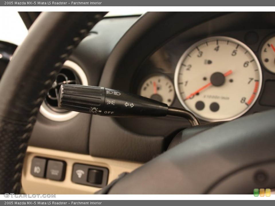 Parchment Interior Controls for the 2005 Mazda MX-5 Miata LS Roadster #80859651