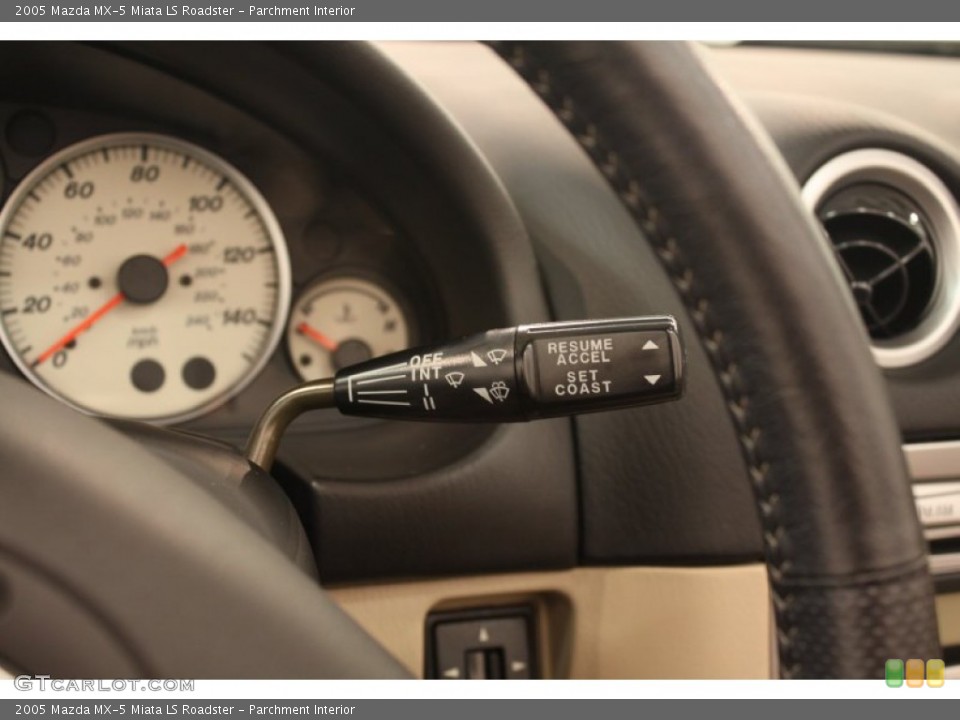 Parchment Interior Controls for the 2005 Mazda MX-5 Miata LS Roadster #80859674