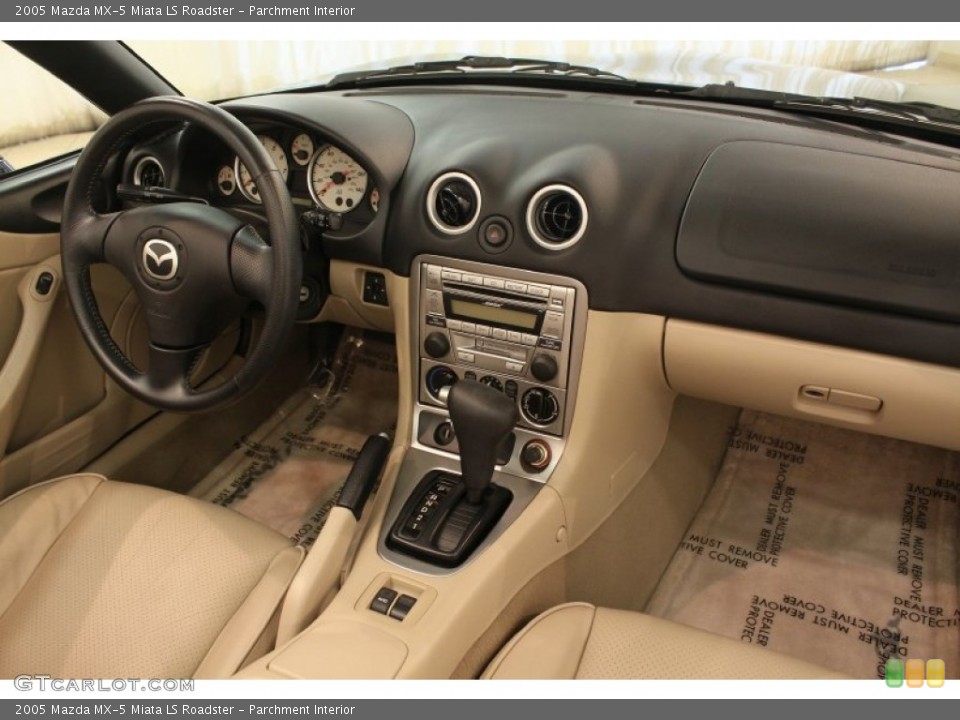 Parchment Interior Dashboard for the 2005 Mazda MX-5 Miata LS Roadster #80859868