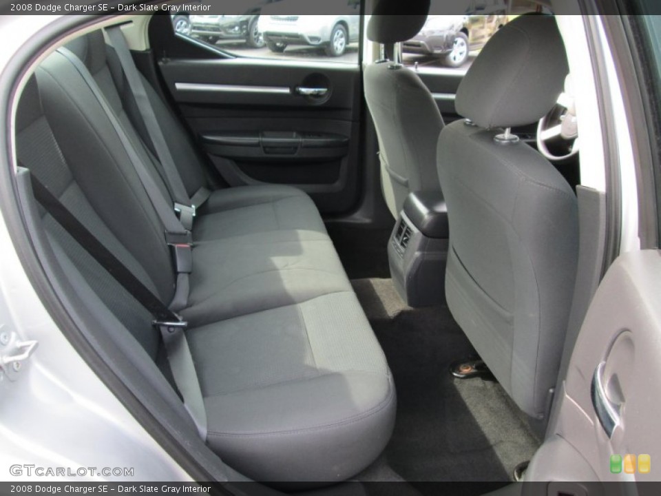 Dark Slate Gray Interior Rear Seat for the 2008 Dodge Charger SE #80860930