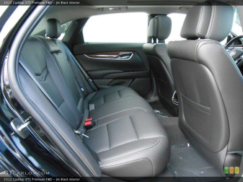 Jet Black Interior Rear Seat for the 2013 Cadillac XTS Premium FWD #80861239