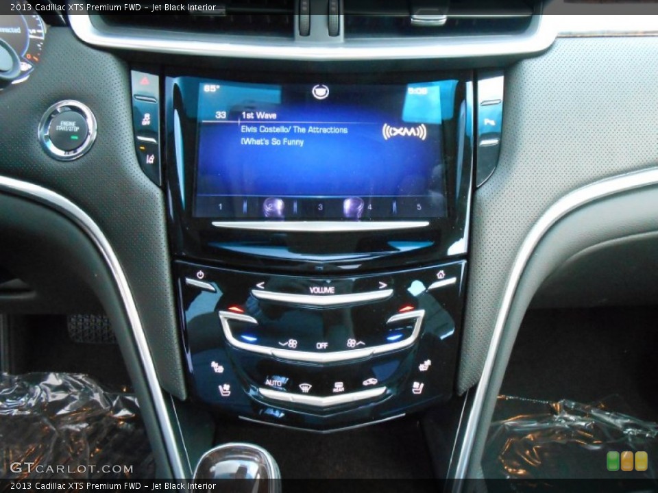 Jet Black Interior Controls for the 2013 Cadillac XTS Premium FWD #80861321