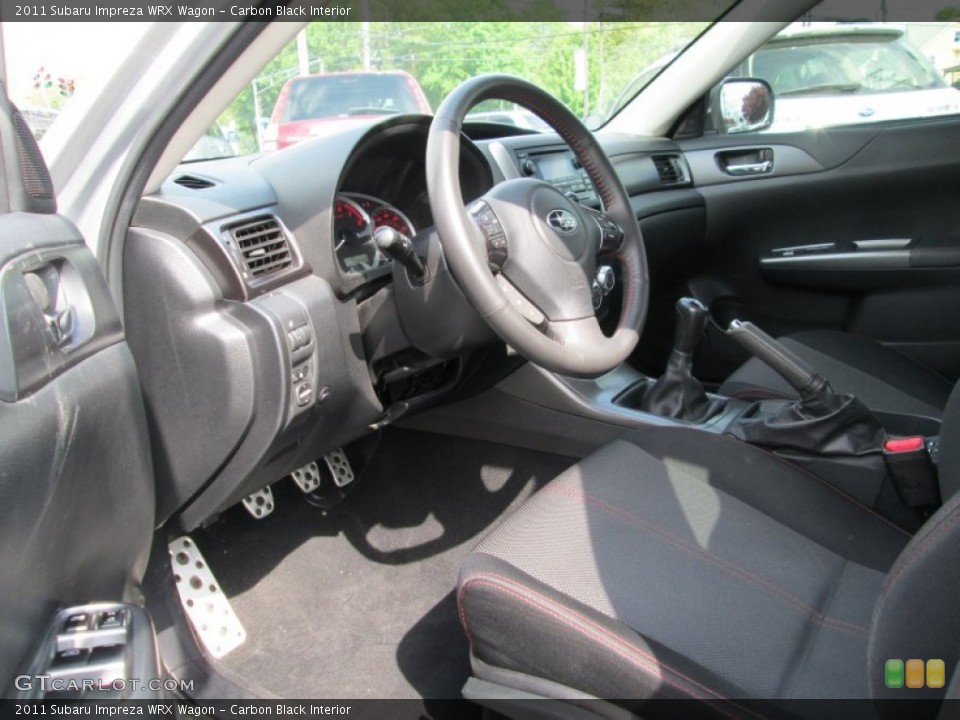 Carbon Black Interior Photo for the 2011 Subaru Impreza WRX Wagon #80861465