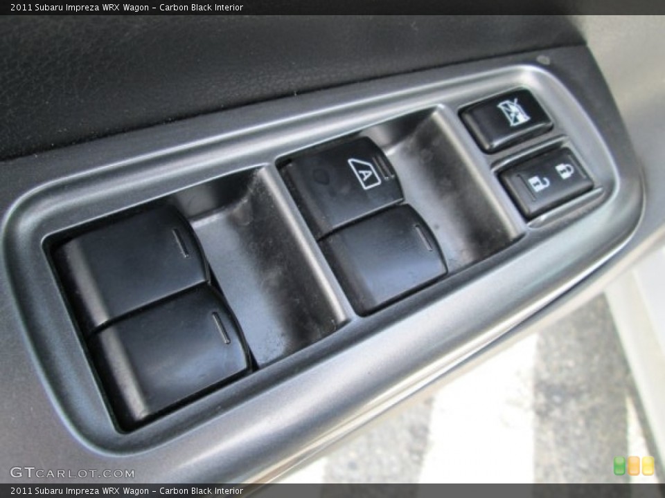 Carbon Black Interior Controls for the 2011 Subaru Impreza WRX Wagon #80861527