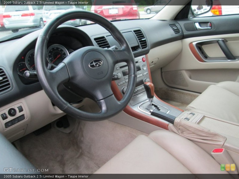Taupe 2005 Subaru Outback Interiors
