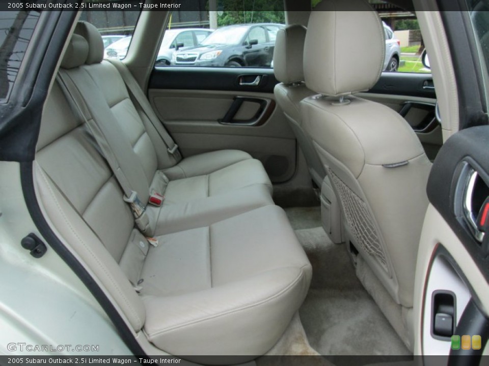Taupe Interior Rear Seat for the 2005 Subaru Outback 2.5i Limited Wagon #80863024