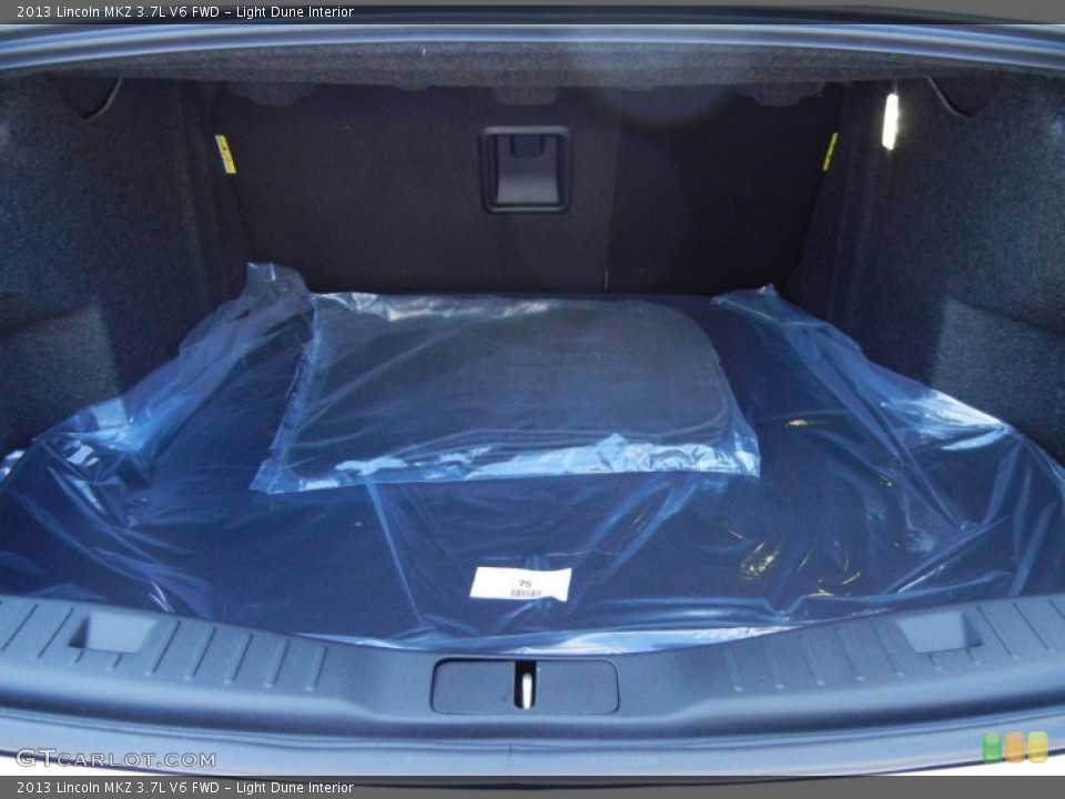 Light Dune Interior Trunk for the 2013 Lincoln MKZ 3.7L V6 FWD #80863042