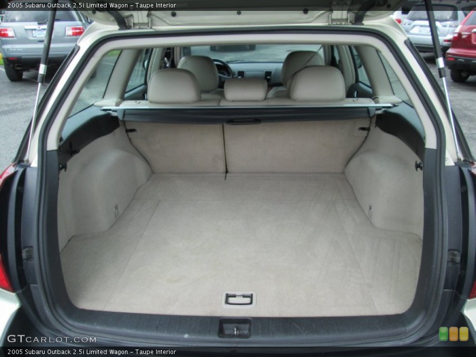 Taupe Interior Trunk for the 2005 Subaru Outback 2.5i Limited Wagon #80863047