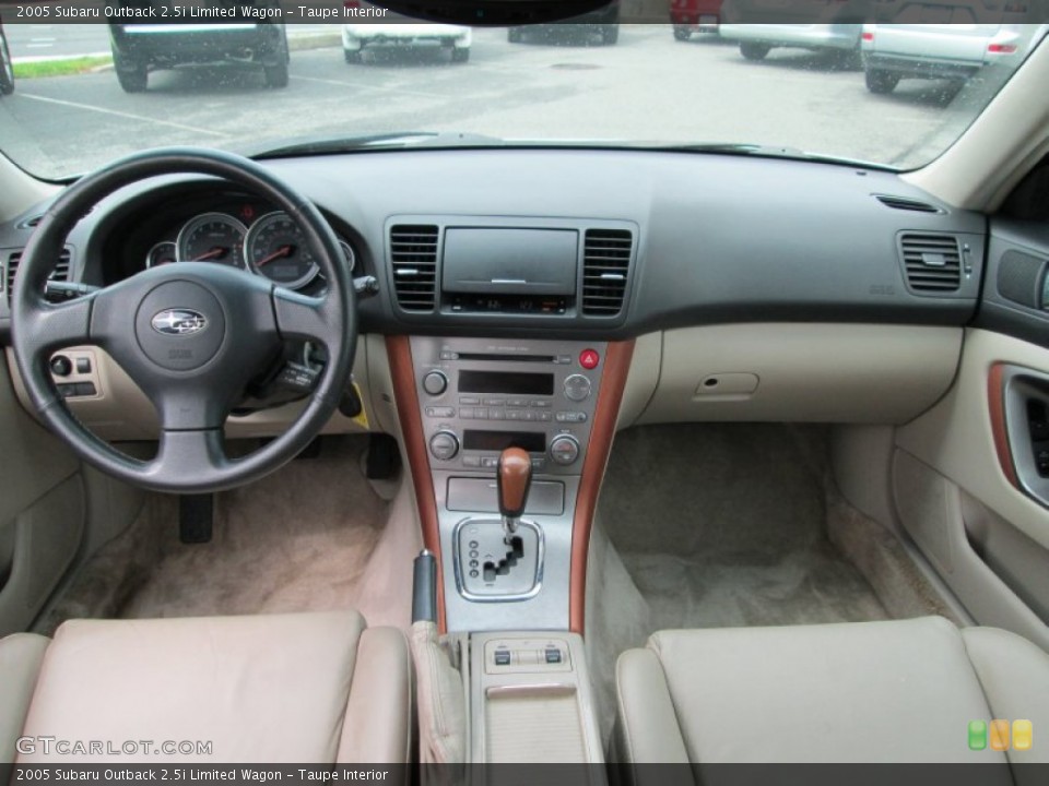 Taupe Interior Dashboard for the 2005 Subaru Outback 2.5i Limited Wagon #80863177