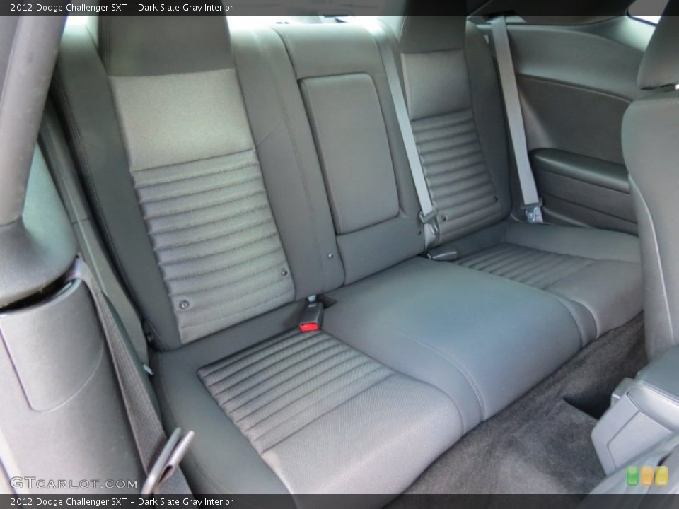 Dark Slate Gray Interior Rear Seat for the 2012 Dodge Challenger SXT #80863287