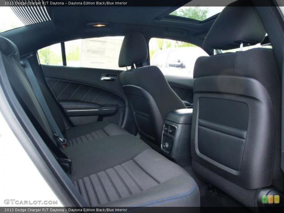 Daytona Edition Black/Blue Interior Rear Seat for the 2013 Dodge Charger R/T Daytona #80863291
