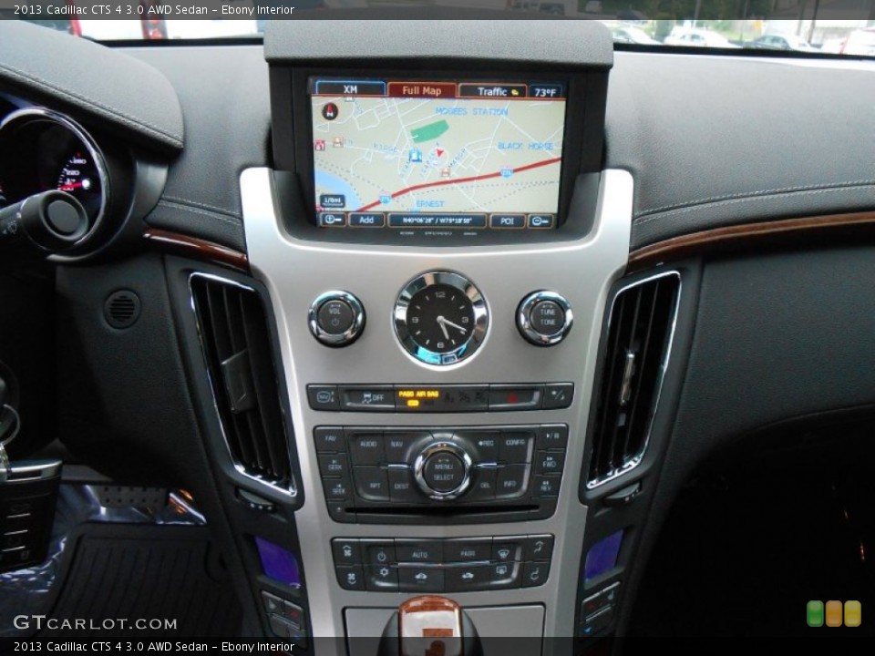 Ebony Interior Controls for the 2013 Cadillac CTS 4 3.0 AWD Sedan #80863600