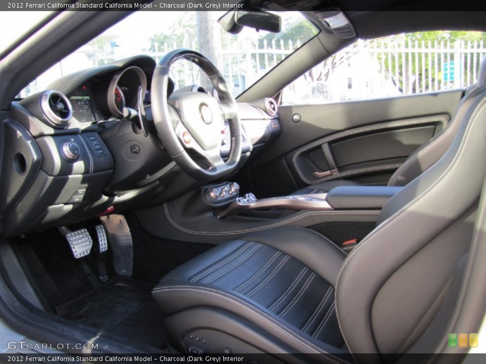 Charcoal (Dark Grey) Interior Photo for the 2012 Ferrari California  #80865039