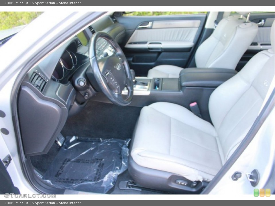 Stone Interior Photo for the 2006 Infiniti M 35 Sport Sedan #80865203
