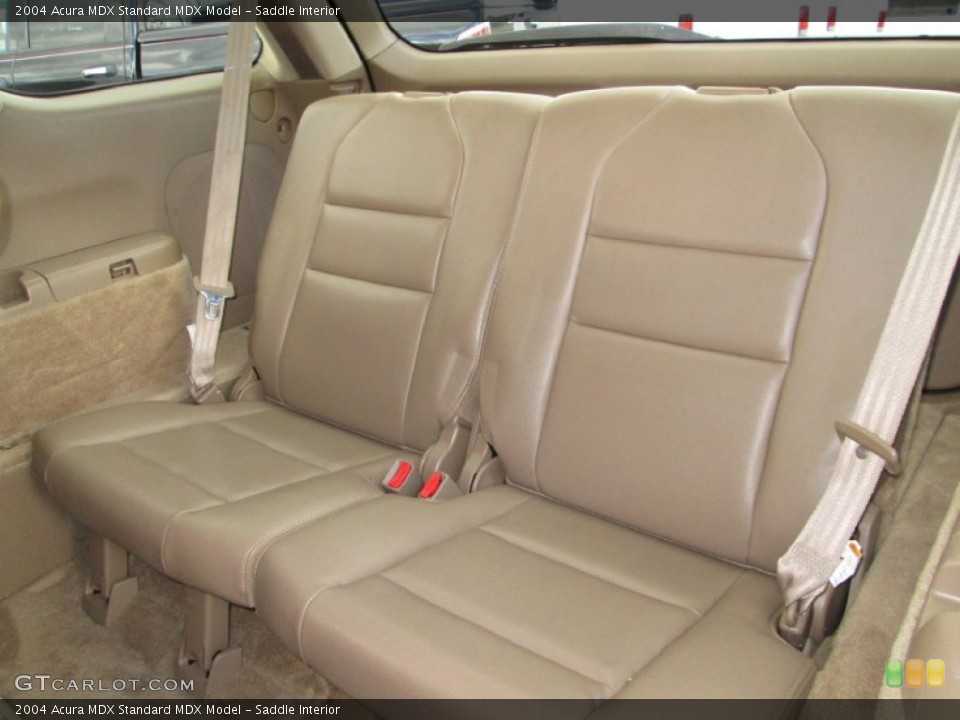Saddle Interior Rear Seat for the 2004 Acura MDX  #80866610