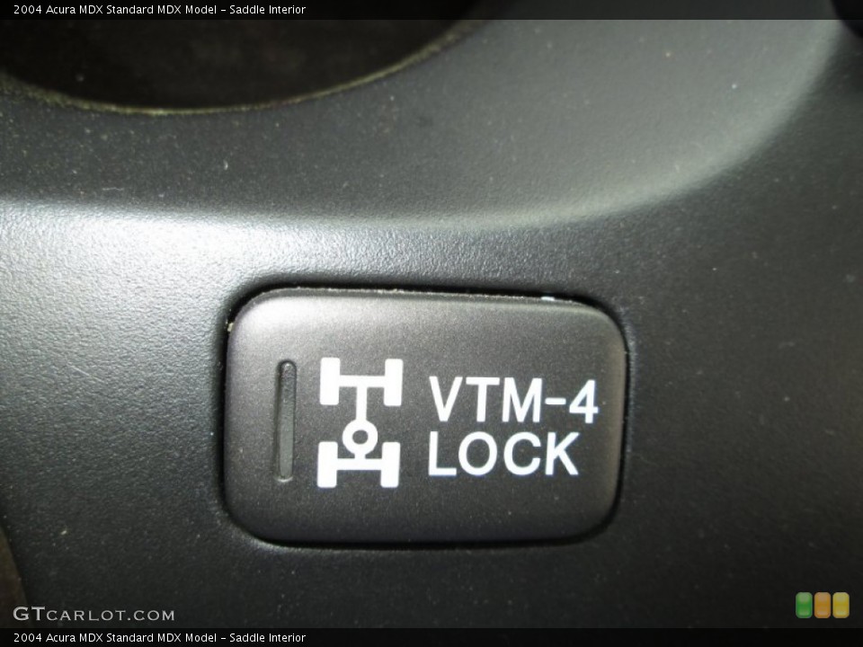 Saddle Interior Controls for the 2004 Acura MDX  #80866807