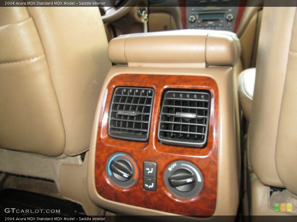 Saddle Interior Controls for the 2004 Acura MDX  #80866882