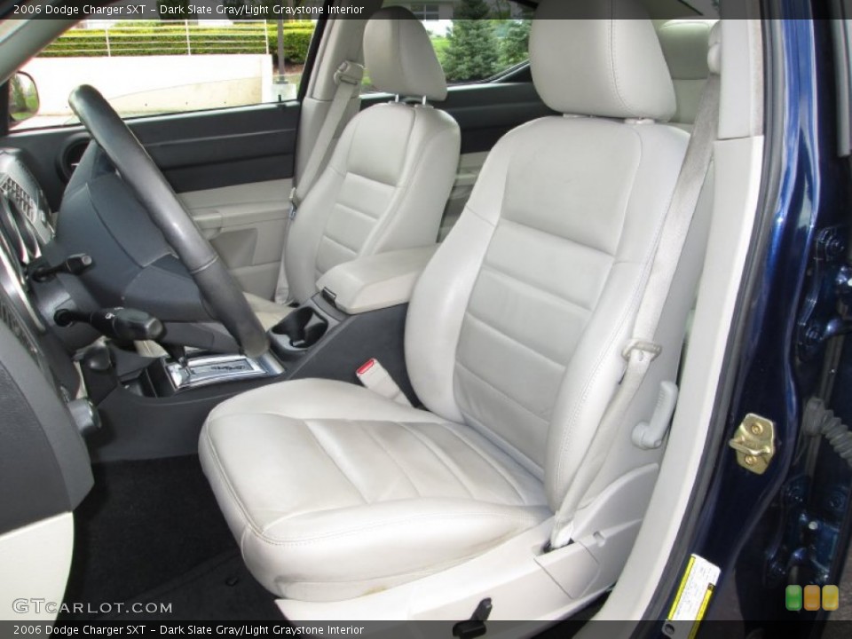 Dark Slate Gray/Light Graystone Interior Front Seat for the 2006 Dodge Charger SXT #80867395