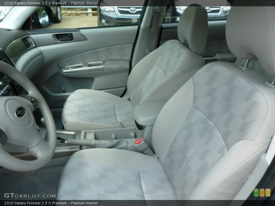 Platinum Interior Photo for the 2010 Subaru Forester 2.5 X Premium #80867425