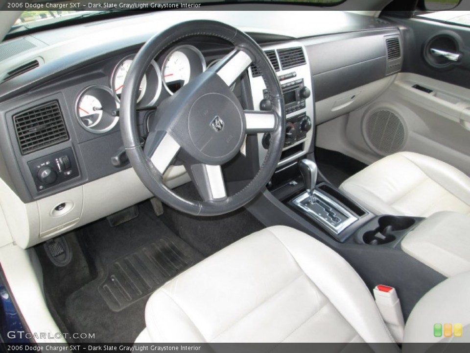 Dark Slate Gray/Light Graystone Interior Prime Interior for the 2006 Dodge Charger SXT #80867440